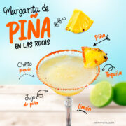 Margarita de piña